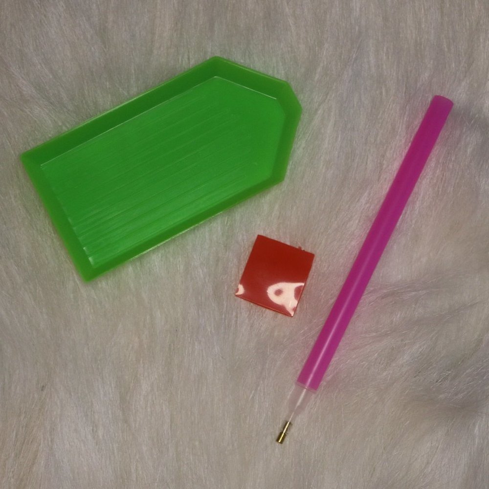 Diamond Rhinestone Painting Tools - Tray, Pen, Wax